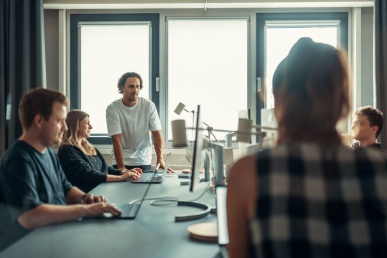 Hiring professionals reviewing talent assessment evidence